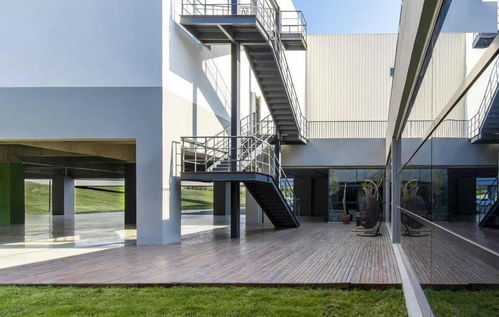 会呼吸的工厂 一然生物科技石家庄生产基地景观工程解析